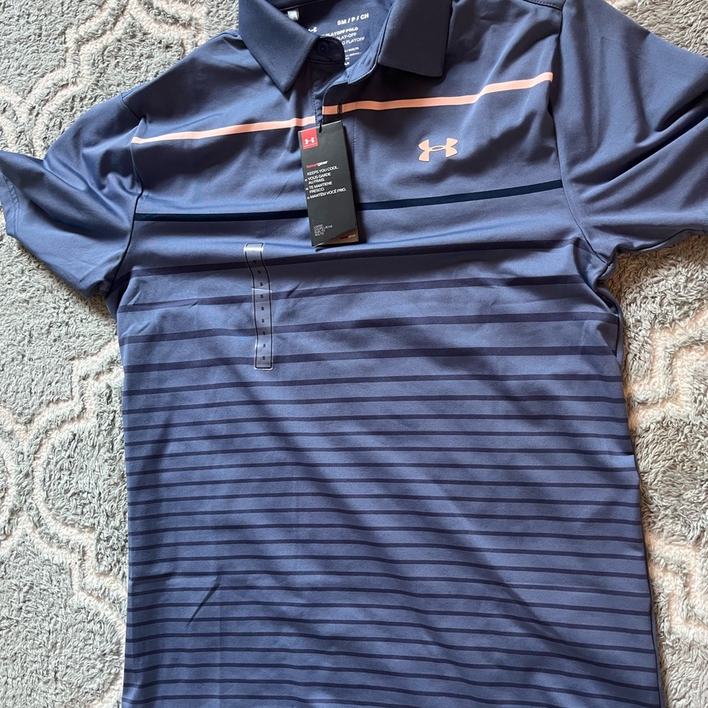 Men’s UnderArmour Polo shirt - Picture 3 of 3